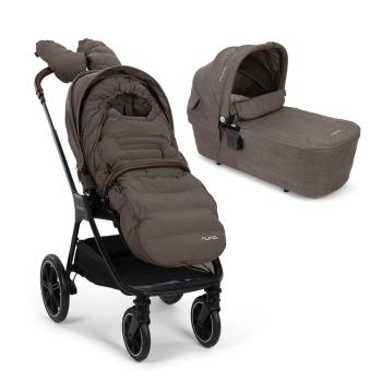 Бебешка количка 2 в 1 TRIV LX All Season Set Chestnut (с включен дъждобран, адаптери и сезон к-т)