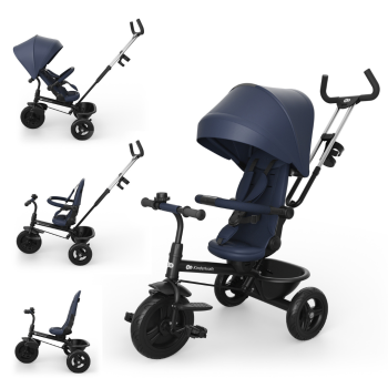 Триколка KinderKraft ASTON 2 PLUS СИНЯ