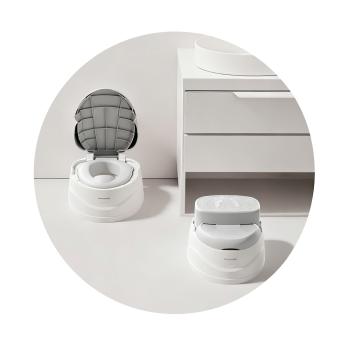 Гърне/платформа за стъпване Chipolino Step 2 сиво