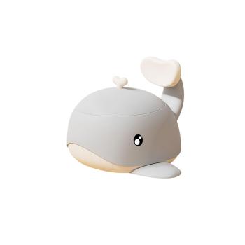 Гърне с капак и облегалка Chipolino Китче сиво