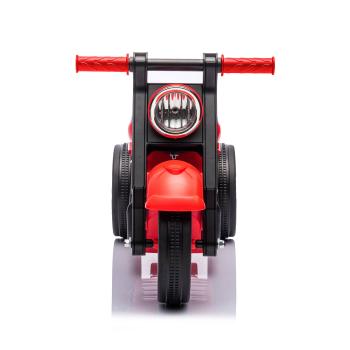 Количка за яздене с музика Chipolino BubbleRider червена