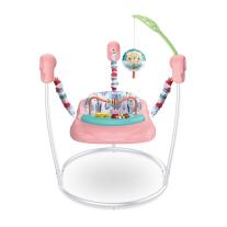 Музикален детски активен център/бънджи Chipolino Jumpy Car розов