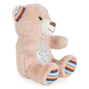 Нощна лампа и прожектор с бял шум Cangaroo Lulo Bear