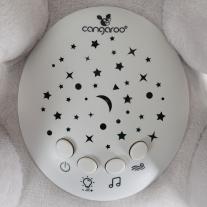 Нощна лампа и прожектор с бял шум Cangaroo Lulo Elephant