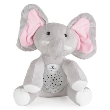 Нощна лампа и прожектор с бял шум Cangaroo Lulo Elephant