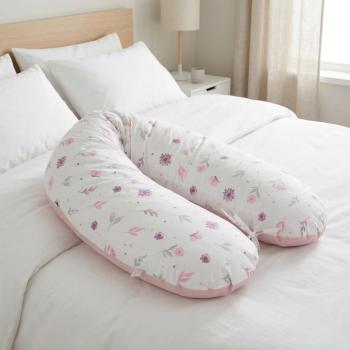 Възглавница за бременни и кърмене HUGZZZ Hugsy розовa