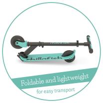 Сгъваема тротинетка Chillafish Flexxi Mint