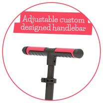 Сгъваема тротинетка Chillafish Flexxi Coral