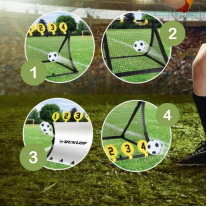 Тренировъчен комплект за футбол Dunlop 4в1