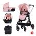 Бебешка количка Chipolino Елит 3 в 1 маршмелоу