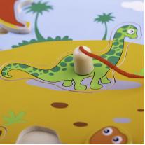 Детски пъзел Bigjigs динозаври