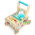 Дървена количка Melissa & Doug - сортер с хранителни продукти