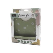 Силиконов лигавник с джоб Lorelli - Natural, Fresh Green