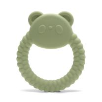 Силиконова гризалка Lorelli ПАНДА Fresh GREEN