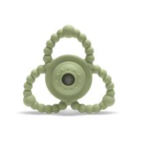 Силиконова гризалка дрънкалка Lorelli Fresh GREEN