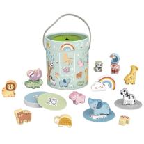 Дървена игра за тактилни усещания, TookyToy Моите горски приятели