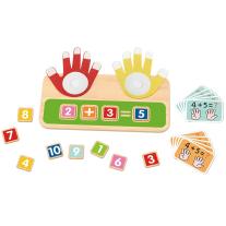 Образователна играчка за смятане с пръсти TookyToy