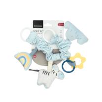 Плюшена играчка за количка Kikkaboo Stripy Friends