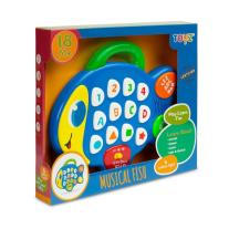 Образователна Играчка - Музикална Рибка Caretero Toyz