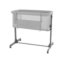 Бебешка мини кошара Kikka Boo Noah Light Grey