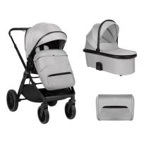 Комбинирана количка Kikka Boo Tiffany 2 в 1 Light Grey