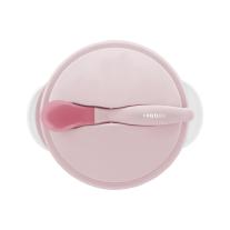 Купа с термо лъжица KikkaBoo Pink