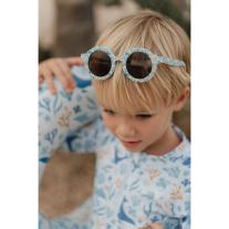Детски Кръгли Слънчеви Очила Little Dutch Ocean Dreams Blue