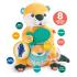 Мека играчка LUDI Мама Видра – 8 активности