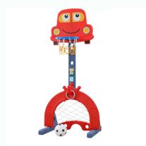 Интерактивен баскетболен кош Feelkids 6 в 1, червен цвят