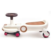 Балансираща количка с LED светлини Hape, Бяла