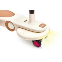 Балансираща количка с LED светлини Hape, Бяла