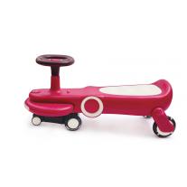 Балансираща количка с LED светлини Hape, Червена