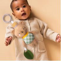 Бебешка мека дрънкалка, Taf Toys, Мече Брендън