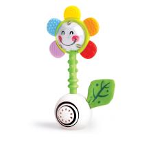 Дрънкалка и чесалка за зъби Hape, Цвете