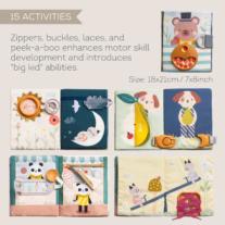 Образователна книжка Taf Toys, Книжка за противоположности