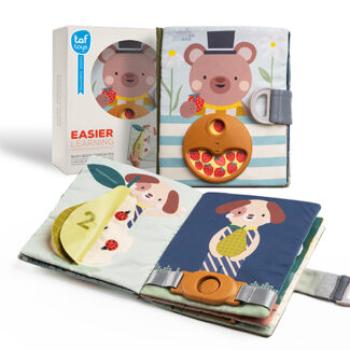 Образователна книжка Taf Toys, Книжка за противоположности