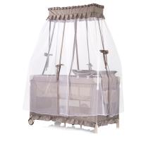 Сгъваема детска кошара за сън и игра Chipolino Palace Мече беж