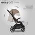 Бебешка количка EasyGo Zoya 2 в 1 Golden Beige с чанта 