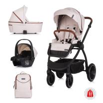 Детска количка Chipolino 3 в 1 Престиж, бишкота