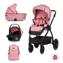 Детска количка Chipolino 3 в 1 Престиж, маршмелоу
