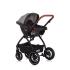Детска количка Chipolino 3 в 1 Престиж, облачно сиво