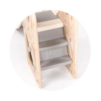 Детска пързалка Chipolino Пате, цвят Бежов, 170 см