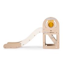 Детска пързалка Chipolino Пате, цвят Бежов, 170 см