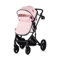 Трансформираща бебешка количка Chipolino Аморе, розов маршмелоу