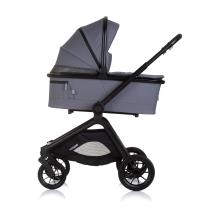 Бебешка количка Chipolino 3 в1 Магнум, антрацит