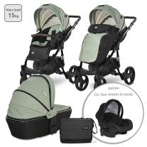 Lorelli Комбинирана количка RIMINI Premium Cool Grey STARS