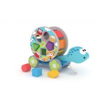 Дървена играчка за дърпане, J′adore, Костенурка сортер