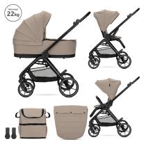 Бебешка количка 2 в 1 Lorelli Venice BEIGE