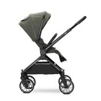 Бебешка количка с реверсивна дръжка 3 в 1 Lorelli Reya GREEN