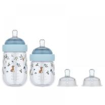 Сет Бебешки Бутилки Little Dutch Mio 4 части Forest Friends